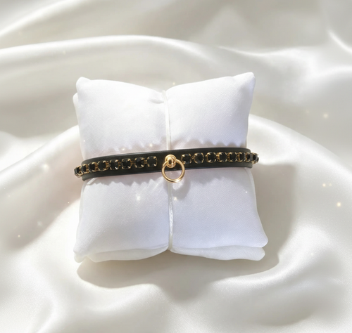 Collare Gioiello Black Jet / Gold