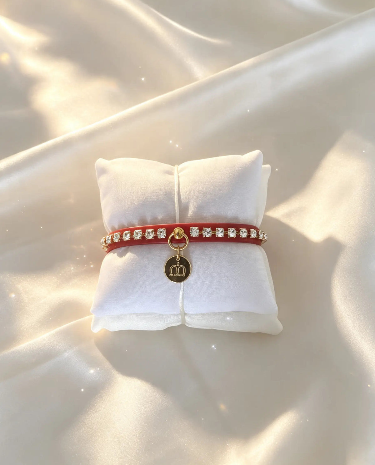 Collare Gioiello Red Crystal – Strass / Gold